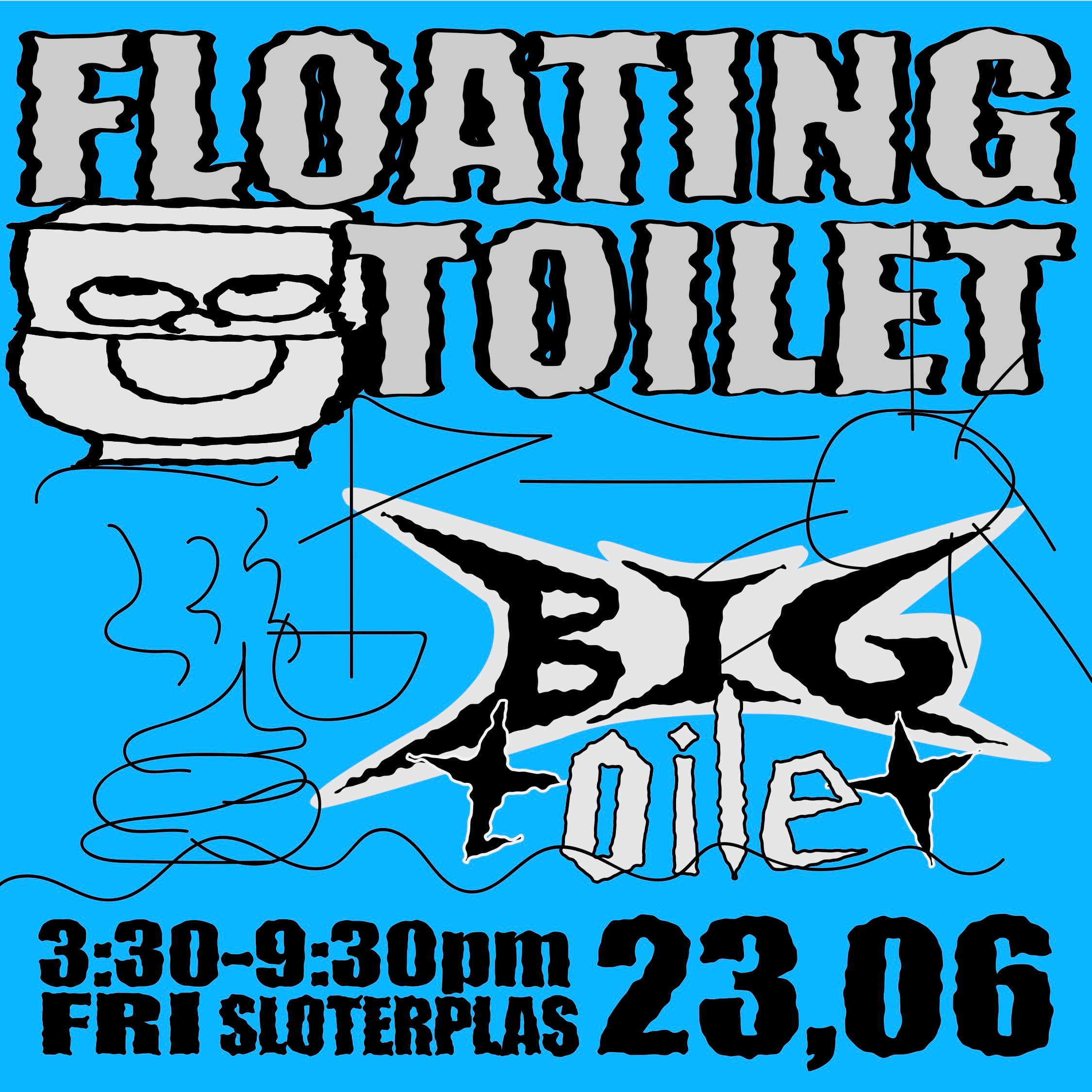 Big Toilet #10 (Floating Toilet)